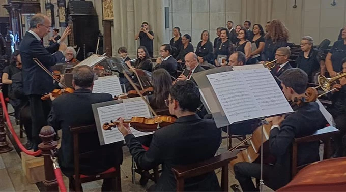 Catedral celebra Ascensão do Senhor e destaca os 200 anos de São Pedro de Alcântara como Padroeiro do Brasil