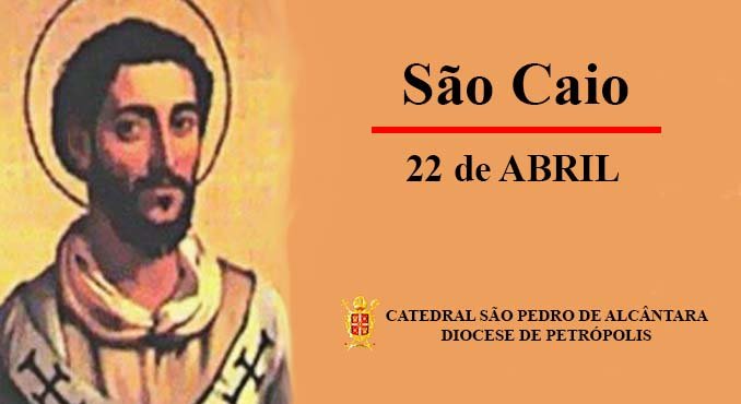 Read more about the article São Caio – 22/04