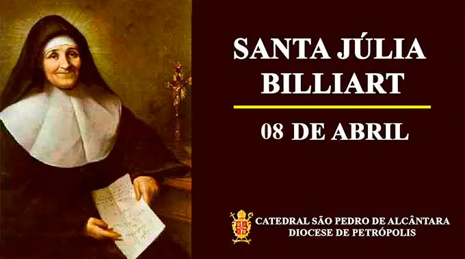 Leia mais sobre o artigo Santa Júlia Billiart – 08/04